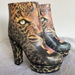 Iron Fist don't pussy foot Platform Ankle Boots 9